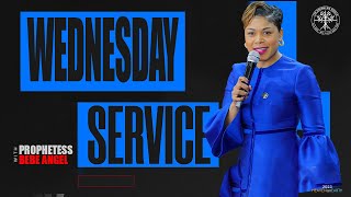 Wednesday Service  Prophetess BeBe Angel [upl. by Nyvets]