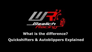 Quickshifters and Autoblipper explained Woolich Racing [upl. by Rosalie]