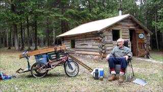 Martins Old Off Grid Log Cabin 21 Arrival at the Cabin [upl. by Ader]