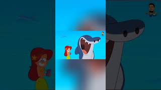 Zig and Sharko 1 ✨🔶 shorts beach entertainment [upl. by Bautram322]