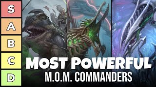 The Most Powerful Commanders of March of the Machine  Power Tier List  EDH  MTG [upl. by Aim]