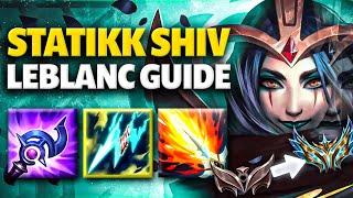 Everything You Need To Know About Statikk Shiv Leblanc InDepth Guide [upl. by Eanyl]