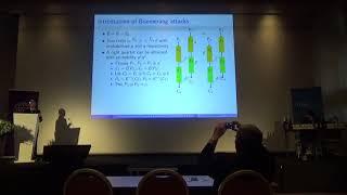 FSE 2018  A Security Analysis of Deoxys and its Internal Tweakable Block Ciphers [upl. by Anohr]