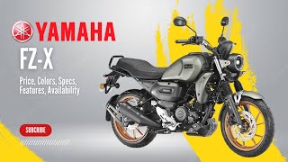 2024 Yamaha FZX Price Colors Specs Features Availability [upl. by Annaiuq]