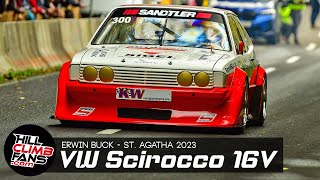 300hp VW SpiessScirocco 16V  Erwin Buck  Hill Climb St Agatha 2023 [upl. by Fergus]