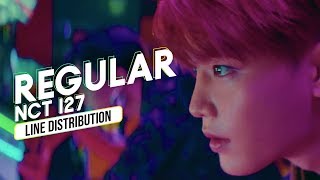 NCT 127 — Regular English Ver 「Line Distribution」 [upl. by Anileva]