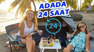 ADADA 24 SAAT  ISSIZ ADADA BİR GÜN BOYUNCA HAYATTA KALMAK [upl. by Ojoj]