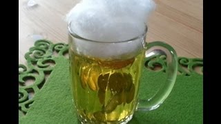 Originelle Verpackung für ein Geldgeschenk  Bierglas mit Münzen [upl. by Prebo]