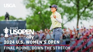 2024 US Womens Open Presented by Ally Highlights Final Round Down the Stretch at Lancaster CC [upl. by Heimlich]