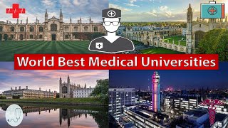 Top 10 Best Medical Universities In The World  Top 10 Medical Schools in the World  QS Ranking2021 [upl. by Aisorbma]