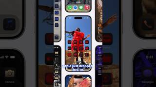 iOS 18 is here with coolest customisation features yet📱🤯 apple iphone ios18 [upl. by Olegnaleahcim650]