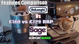 Delonghi Dedica EC785 vs Sage Barista Express Impress sagebaristaexpress delonghidedica espresso [upl. by Eric]