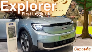 Ford Explorer First Look 2024 UK4K explorer  Carcode [upl. by Nylinej757]