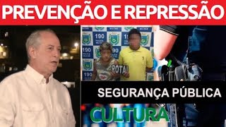 Ciro Gomes e Ana quotSegurança Pública é dar oportunidade para os jovens e federalizar os crimesquot [upl. by Bik]