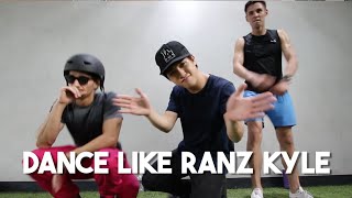 Ranz Kyle Teaches us to Dance Super Game Show BTS [upl. by Aneetsyrk639]