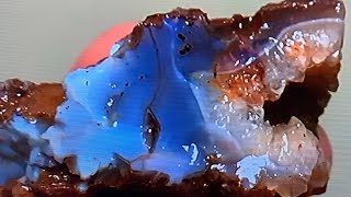 Oregon Rockhounding Blue Agate Crystals [upl. by Colly615]