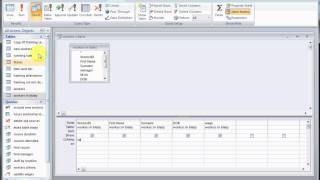 Advanced ECDL in Access 2007 Update Delete Append and Make Table Queries [upl. by Einaj]