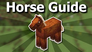 Everything you Need to Know About Horses in Minecraft 120  Mob Guide [upl. by Sylirama999]