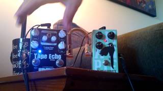 Mojo Hand FX Magpie amp Wampler Faux Tape Echo [upl. by Arrim]