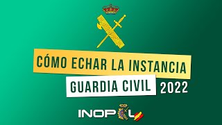 Instancia Guardia Civil 2022 [upl. by Codi119]