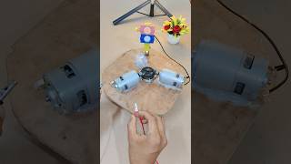 775 Dc Powerful Generator to 12v free electricity Making shorts generator motor experiment [upl. by Ahseenat]