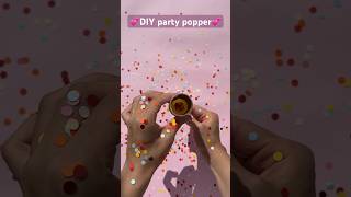 💕DIY Party Popper💕 diy artandcraft shorts [upl. by Benjamin]