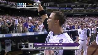 CarGo walkoff homer vs Chicago [upl. by Ahsie]