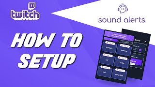 How to Setup Sound Alerts for Bits  Twitch Extension 2021 [upl. by Anerrol94]