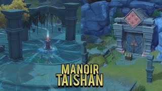 【Genshin Impact】Débloquer le Manoir Taishan accès temple donjon [upl. by Ycniuqed]