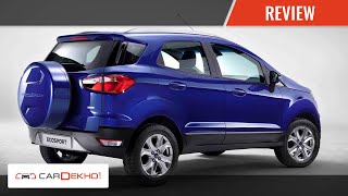 Know Your Ford EcoSport  Review of Features  CarDekhocom [upl. by Francesca]