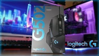 Logitech G502 Hero Unboxing [upl. by Bea]