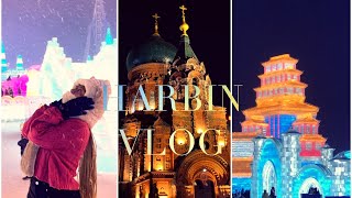 HARBIN  ICE AND SNOW FESTIVAL  VLOGMAS  CHRISTMAS IN HARBIN CHINA [upl. by Ardried]