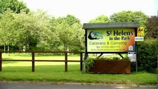 St Helens in the Park Camping and caravanning site Scarborough [upl. by Atkinson]