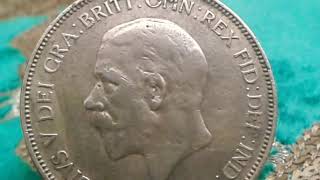 Rare Old Coins Great Britain 1936 One Penny Georgivs v dei gra britt Value [upl. by Shedd]