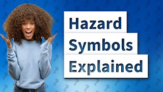 What does exclamation mark in hazard symbol mean [upl. by Enelym417]