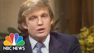 1980s How Donald Trump Created Donald Trump  NBC News [upl. by Aicilana]