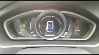 Volvo V40 D2  TPMS LIGHT  Come spegnere spia pneumatici Reset tire pressure [upl. by Tigram]