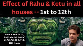 Unlocking Your Destiny Rahu and Ketu Influence in Every House  Vedic Astrology Revealed [upl. by Chatterjee229]