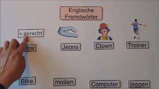 Englische Fremdwörter in unserer Sprache [upl. by Dercy]