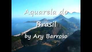 Aquarela do Brasil  Piano Solo [upl. by Karlise]