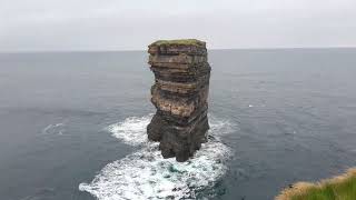 Downpatrick Head in Ballycastle in County Mayo [upl. by Chessa]