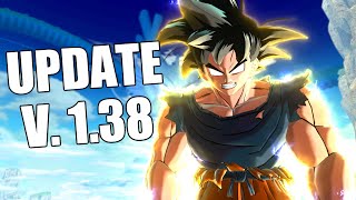 QUICK LOOK AT UPDATE 138 FOR DRAGON BALL XENOVERSE 2 [upl. by Alyhs297]