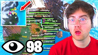 I Got 100 Players To Land In The Secret Cave In Chapter 5 Fortnite Unbelievable [upl. by Oilejor]