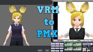 vRoid to MMD tutorial by DenomRS [upl. by Broderick]