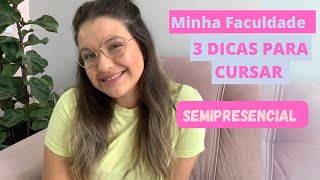 FACULDADE SEMIPRESENCIAL  Minha experiência cursando Nutrição e 3 DICAS para te ajudar a estudar [upl. by Pollitt600]