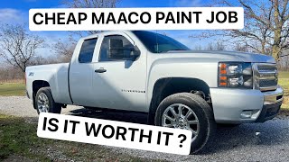 Cheap Maaco Paint Job  IS IT WORTH IT [upl. by Phelan]