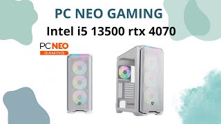 Abriendo mi nuevo pc gaming Neobyte  Unboxing PC NEO GAMING Intel i 5 13500 rtx 4070 [upl. by Eugor657]