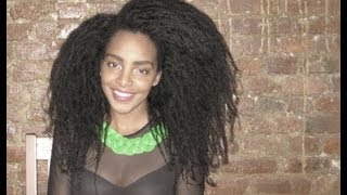 Cipriana Stretches Hair With Heat amp Tips On Retaining Length [upl. by Brenn]