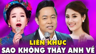 Liên Khúc Sao Không Thấy Anh Về  Lk Quang Lê Lệ Quyên Tố My  Tuyệt Đỉnh Song Ca Bolero [upl. by Enilrek151]