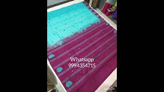 Pure Handloom Cotton Sarees with blouse l Rs1399shipping l Padmavathi Sarees l Premium Quality [upl. by Atnuahsal]